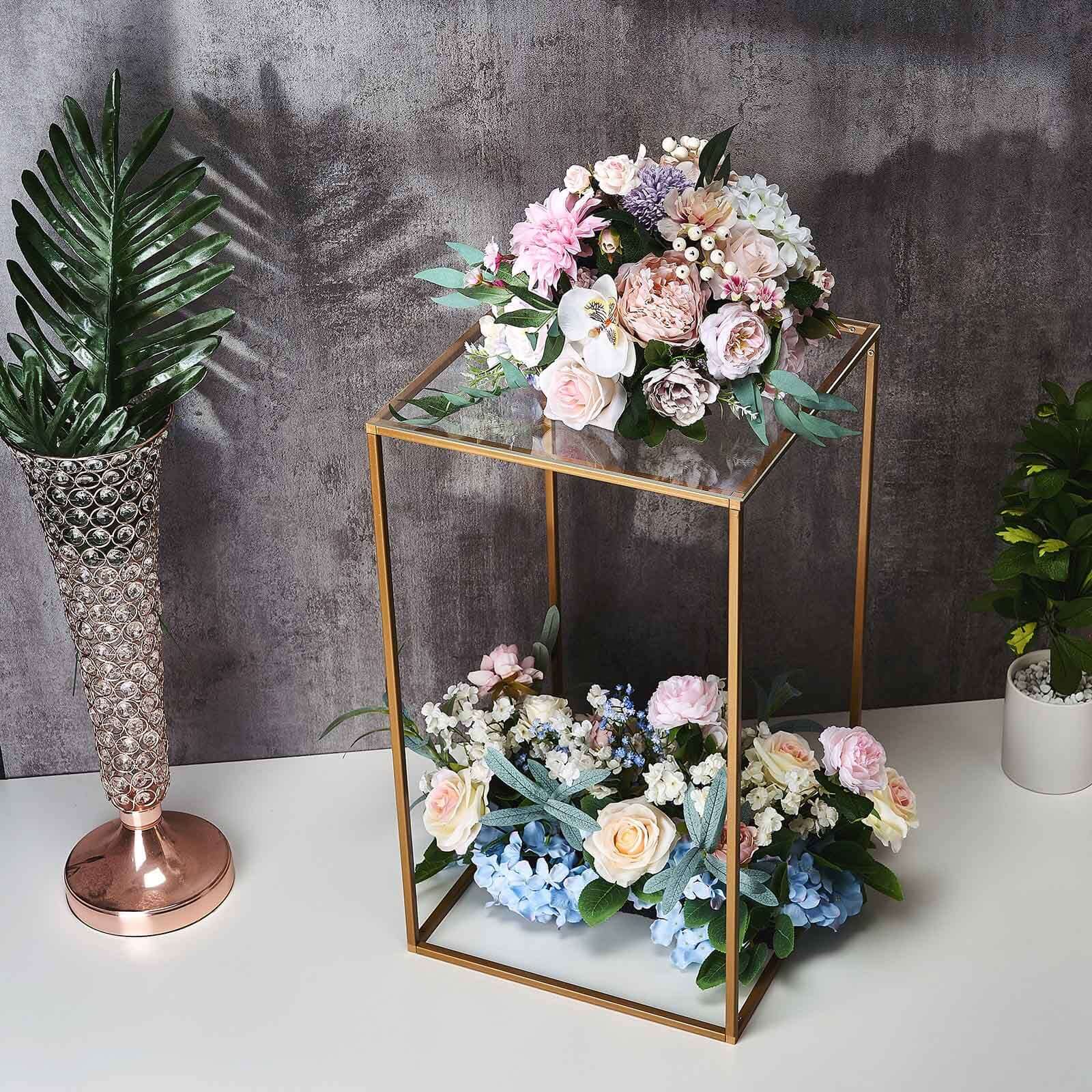 2-Pack Acrylic Plexiglass Sheets Top Plates Clear Square - Protective Film Coating 14" 3mm Thick