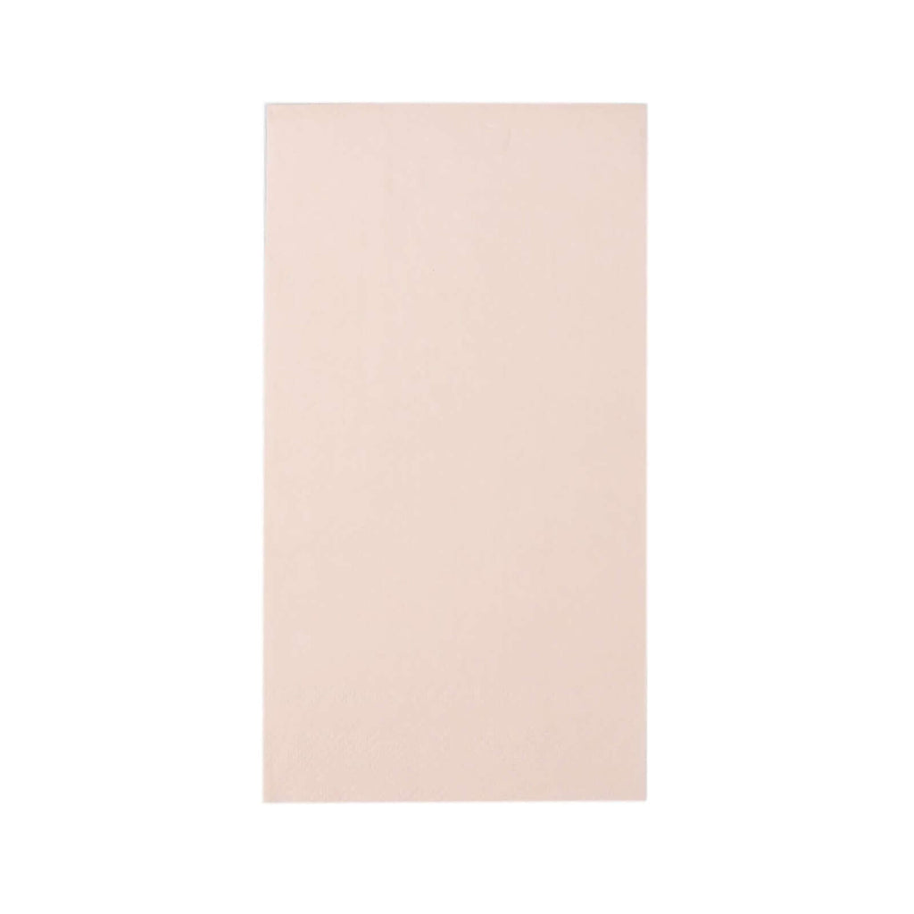 50-Pack Paper Napkins Blush - Soft Disposable 2-Ply Dinner Napkins for Weddings