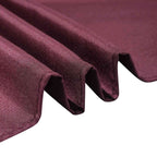 Polyester Square 90"x90" Tablecloth Burgundy - Wrinkle-Resistant & Durable Table Cover