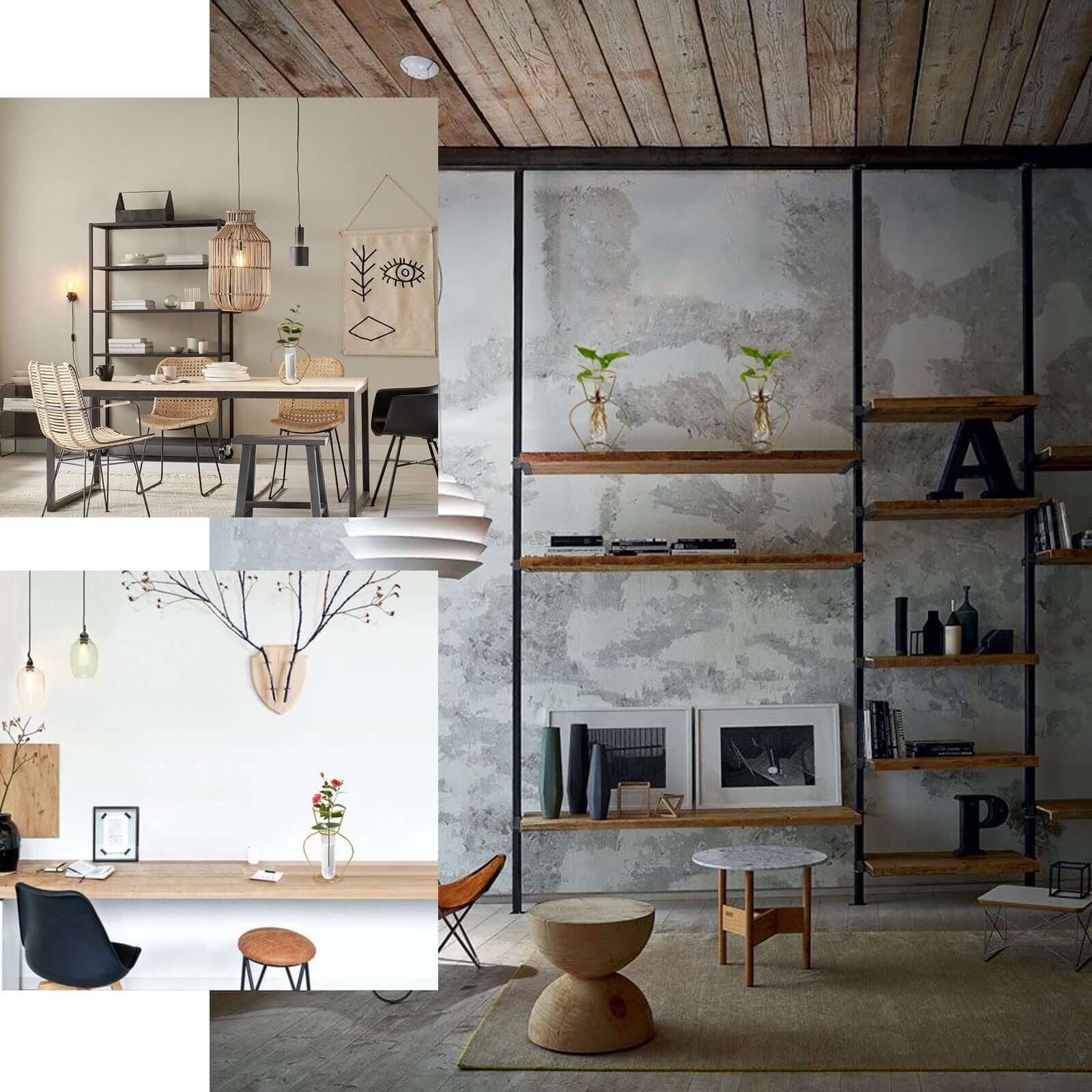 2-Pack Mini Wedding Centerpieces Gold Metal Frame Triangular Geometric Design - Test Tube Bud Vases 6"