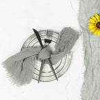 5 Pack Gauze Cheesecloth 24"x19" Napkins Gray Reusable Dinner Napkins