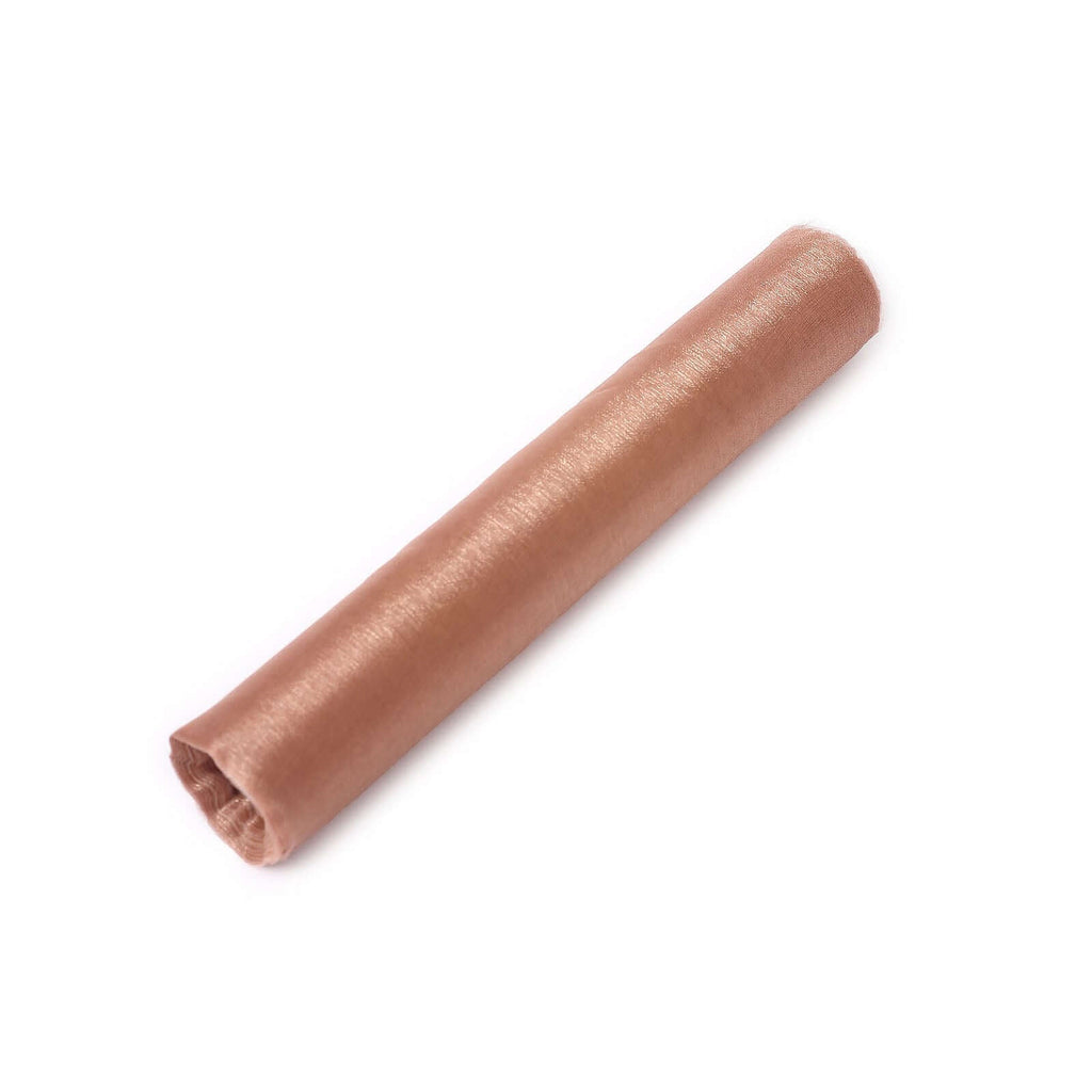 12"x10yd Dusty Rose Sheer Chiffon Fabric Bolt, DIY Voile Drapery Roll