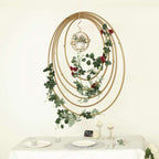 32" Gold Heavy Duty Metal Hoop Wreath, Floral Hoop