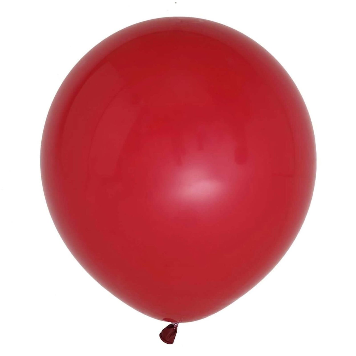 10 Pack 18" Matte Pastel Burgundy Helium or Air Latex Party Balloons