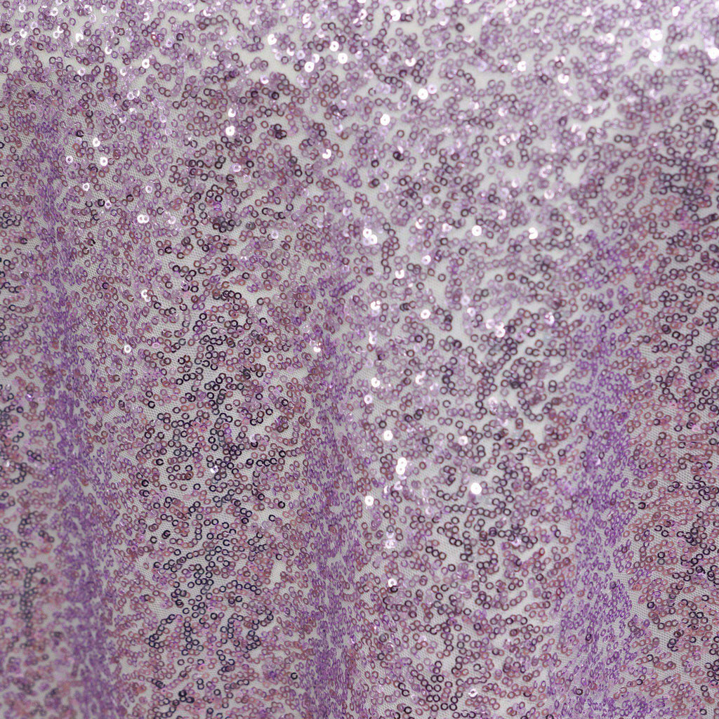 Sequin 72"x72" Table Overlay Square Tablecloth Lavender Lilac - Sparkly Table Cover