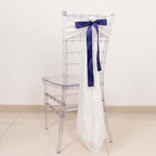 50 Yards 1.5" Navy Blue Single Face Decorative Satin Ribbon