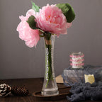 3 Pack Red Heptagon Self Adhesive Rhinestone Gem Craft Stickers