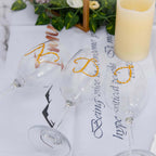 12 Pack 1.5" Gold Rhinestone Monogram Letter Jewel Sticker Self Adhesive DIY Diamond Decor - Q