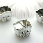 12 Pack 2.5" Silver Mini Chariot Treat Party Favor Boxes, Small Candy Container Gift Boxes
