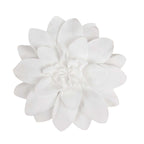 4 Pack 16" White Real-Like Soft Foam Craft Daisy Flower Heads
