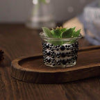 3 Pack Red Heptagon Self Adhesive Rhinestone Gem Craft Stickers