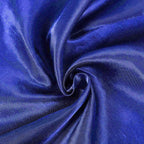 Satin 108" Round Tablecloth Royal Blue - Smooth and Lustrous Table Cover