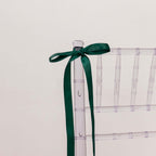 100 Yards 7/8" Hunter Emerald Green Single Face Decorative Satin Ribbon