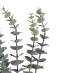 30 Stems 17" Frosted Green Artificial Eucalyptus Sprays, Faux Plants