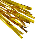 7.5ft Long Metallic Gold Foil Tassels Fringe Garland, Tinsel Streamer Party Backdrop Decorations