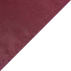 Polyester 90"x90" Table Overlay Square Tablecloth Burgundy - Wrinkle-Resistant & Durable Table Cover