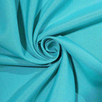 Polyester Square 90"x90" Tablecloth Turquoise - Wrinkle-Resistant & Durable Table Cover