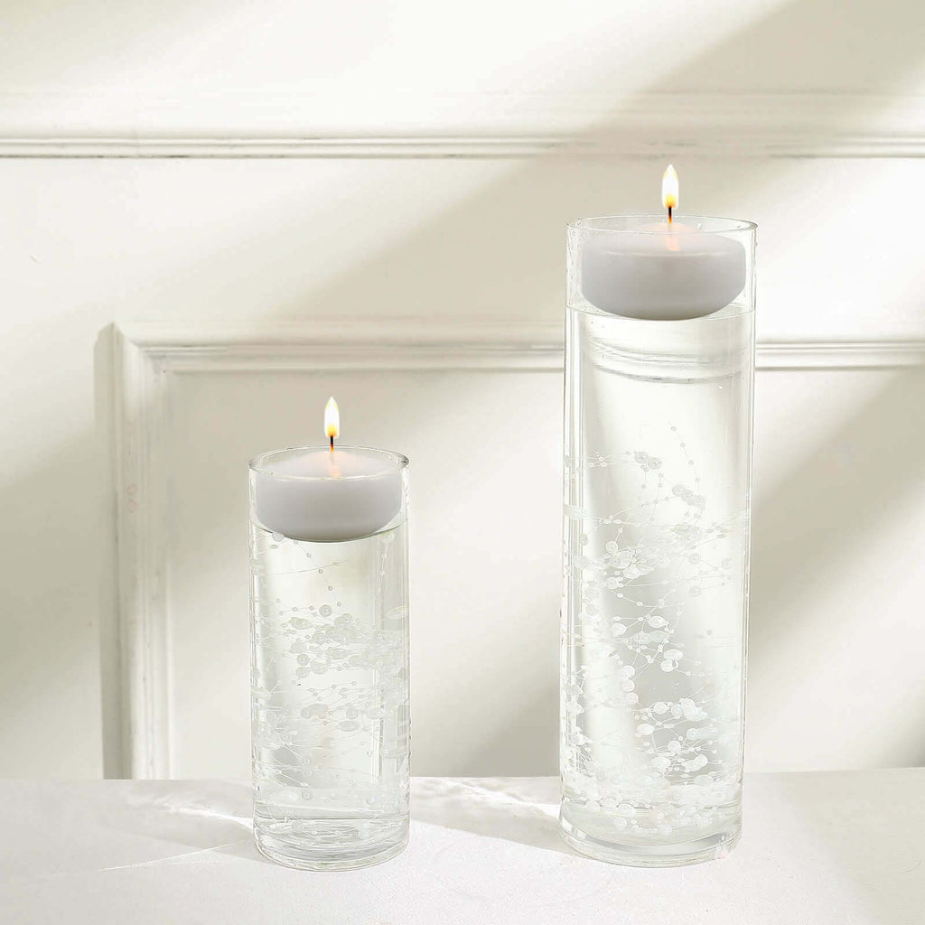 Faux Pearl String Beads Vase Filler - White DIY Craft Fishing Line Pearl Chains 100ft - Bell Racket Store