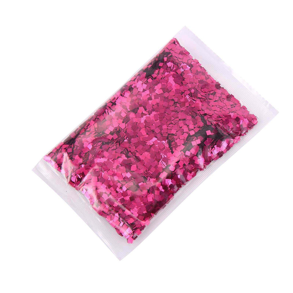 Chunky Glitter Metallic Hot Pink - Nontoxic Confetti Glitter for Fun DIY Projects Kidsâ€™ Crafts Resin Art & Festival Decor 50g Bag