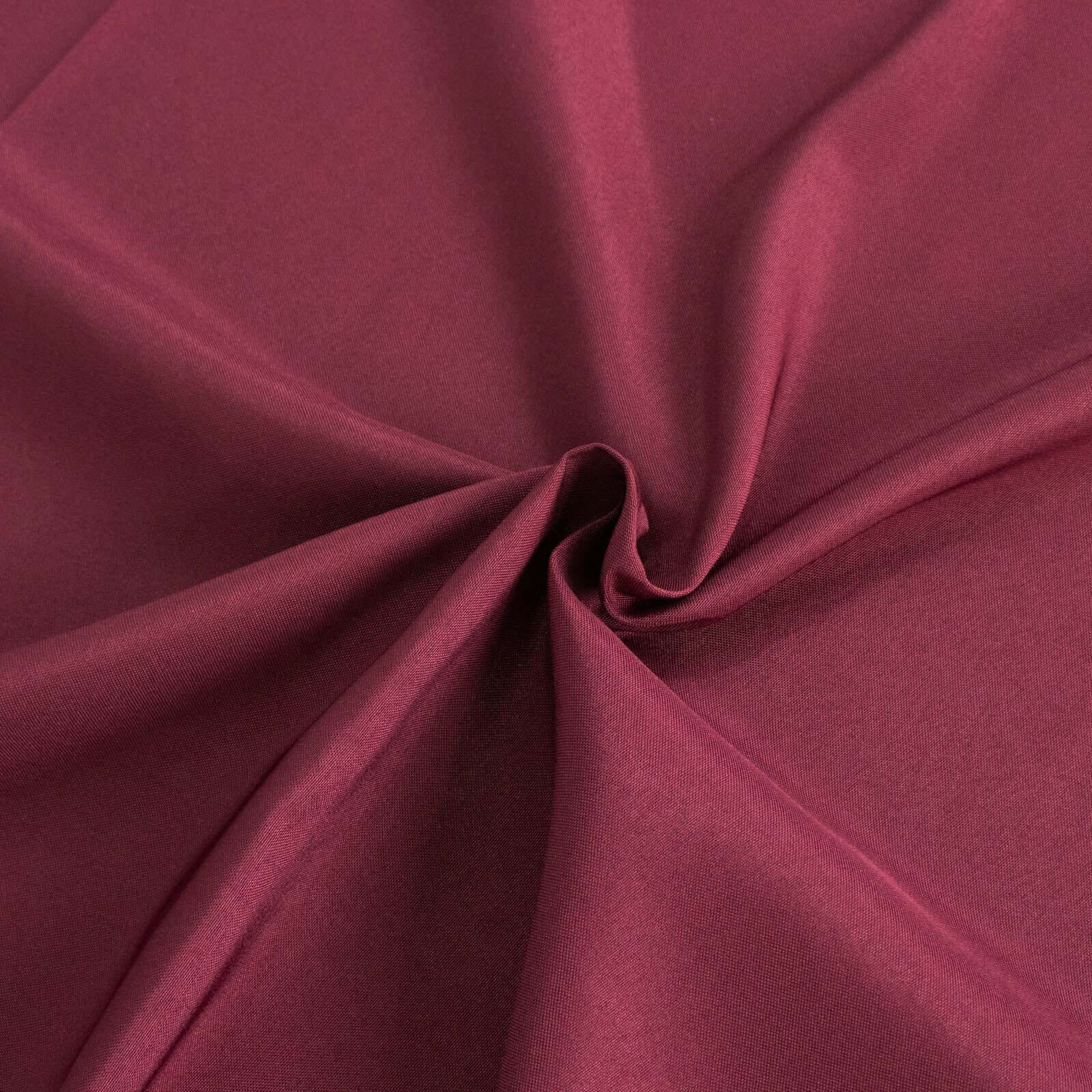 Premium Polyester 54"x54" Square Tablecloth Burgundy - Stain and Wrinkle-Resistant 220GSM Table Cover