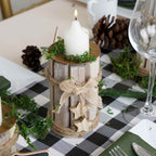 12-Pack Votive Candles Mini Design White - Multi-Purpose Candle Decor for Events 2"