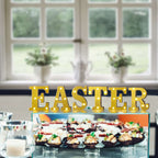 3D Marquee Letter "E" Warm White 6 LED Lights Gold - Chic Light-Up Decor for Events 6"