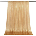 8ftx8ft Gold Sequin Event Curtain Drapes, Backdrop Event Panel