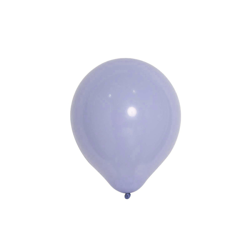 25 Pack 10" Matte Pastel Periwinkle Helium Air Latex Party Balloons