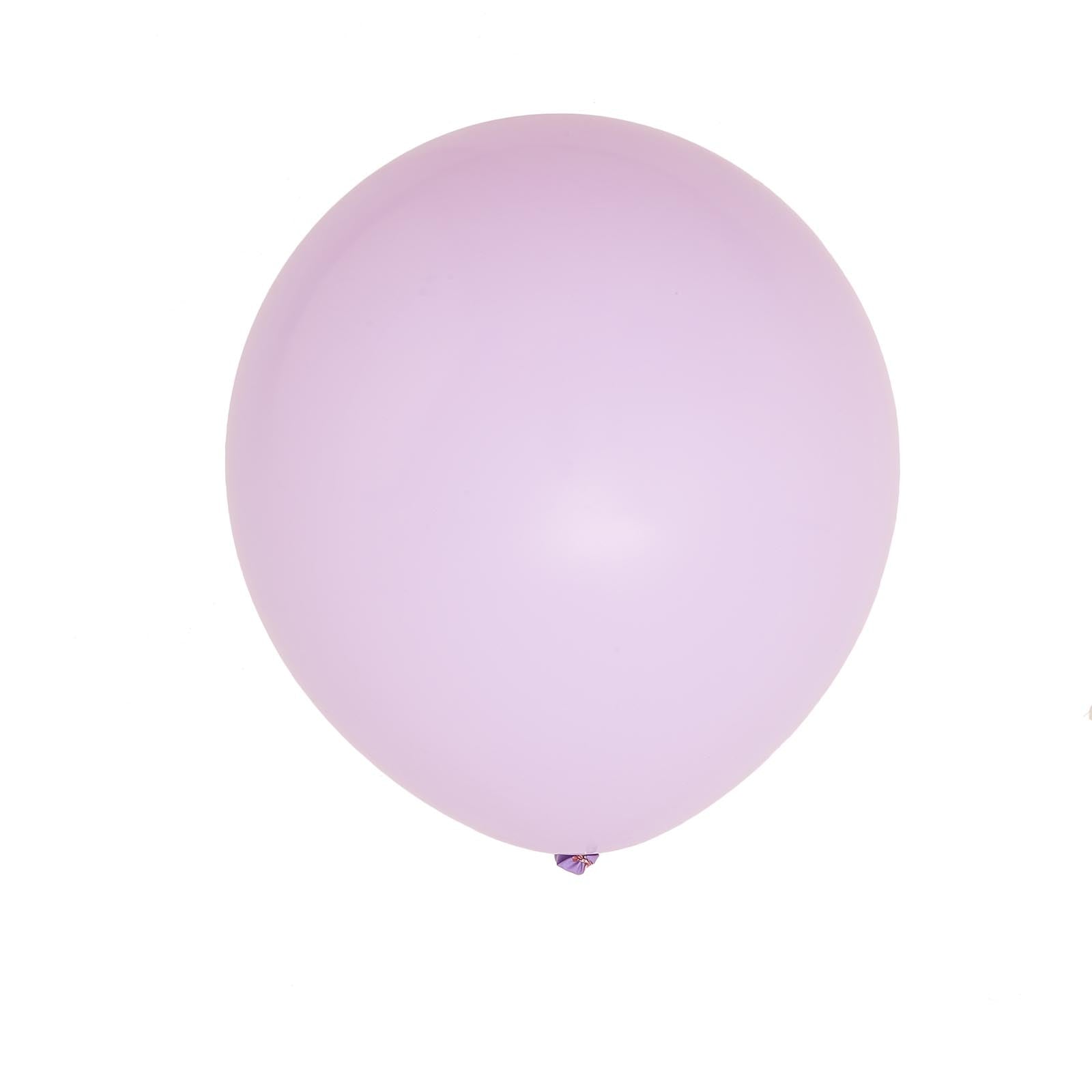 10 Pack 18" Matte Pastel Lavender Lilac Helium or Air Latex Party Balloons
