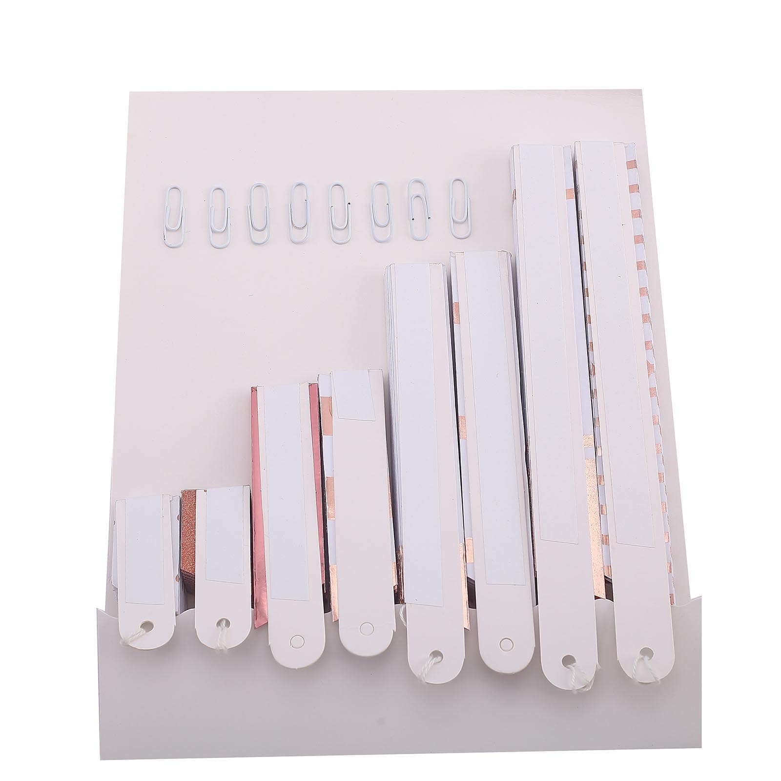 Set of 8 Gold Rose Gold Hanging Paper Fan Decorations, Pinwheel Wall Backdrop Party Kit - 4", 8", 12"