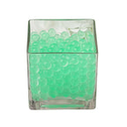 200-250 Pcs Water Gel Beads Vase Filler Apple Green - Small Nontoxic Jelly Balls for Floating Candles & Floral Displays