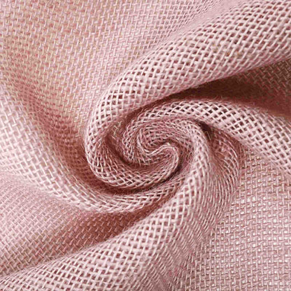 Burlap Jute 14"x108" Table Runner Dusty Rose - Rustic Boho Chic Tabletop Decor