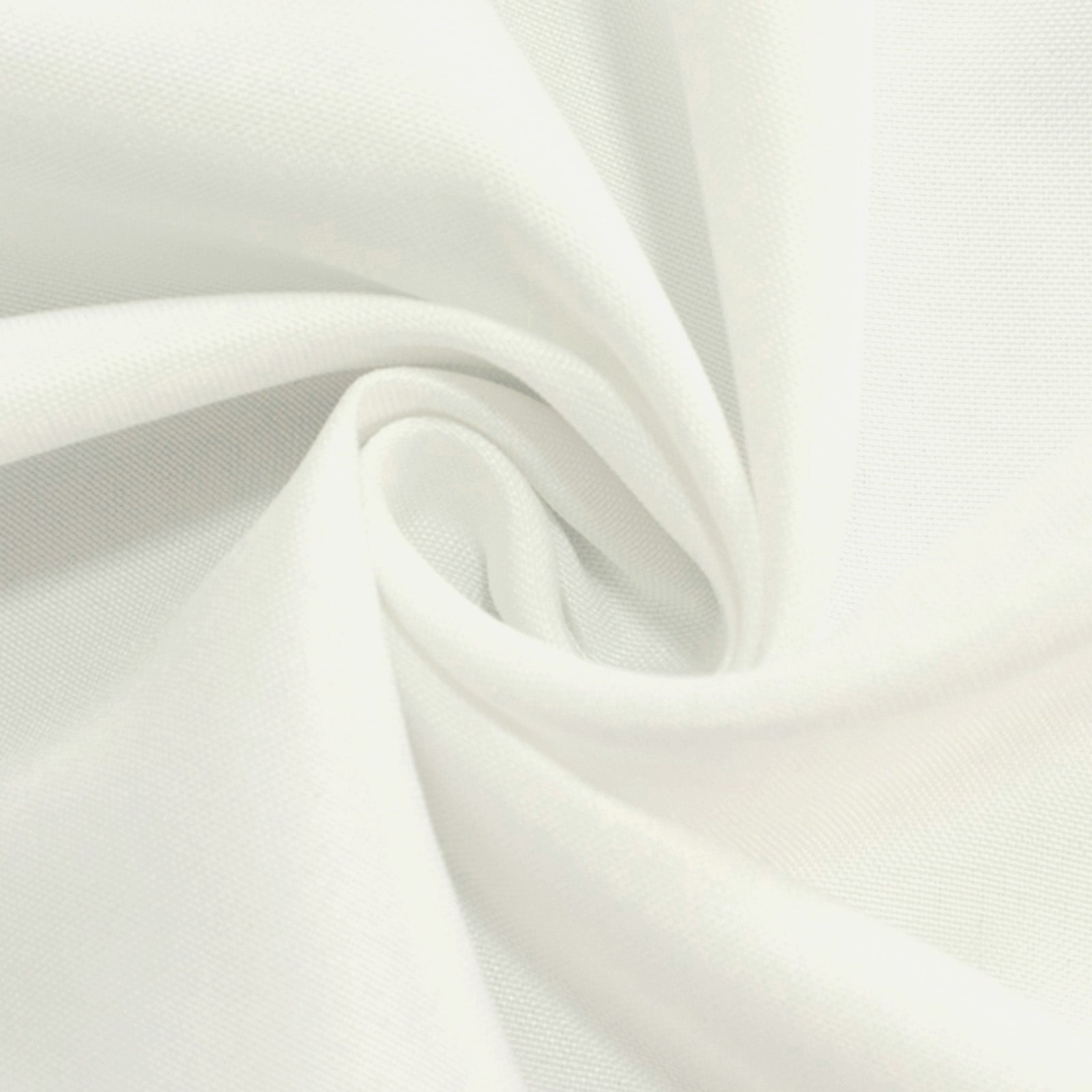 Fire Retardant Premium Polyester 6ft Rectangular Tablecloth Ivory Fitted High - Performance Table Cover - Bell Racket Store