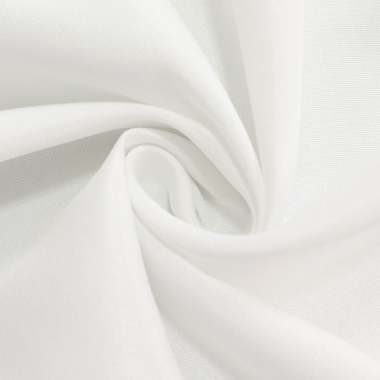 Fire Retardant Premium Polyester 6ft Rectangular Tablecloth White Fitted High - Performance Table Cover for Large Gatherings - Bell Racket Store