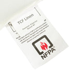 Fire Retardant Premium Polyester 90" Round Tablecloth Ivory - High - Performance Table Cover - Bell Racket Store