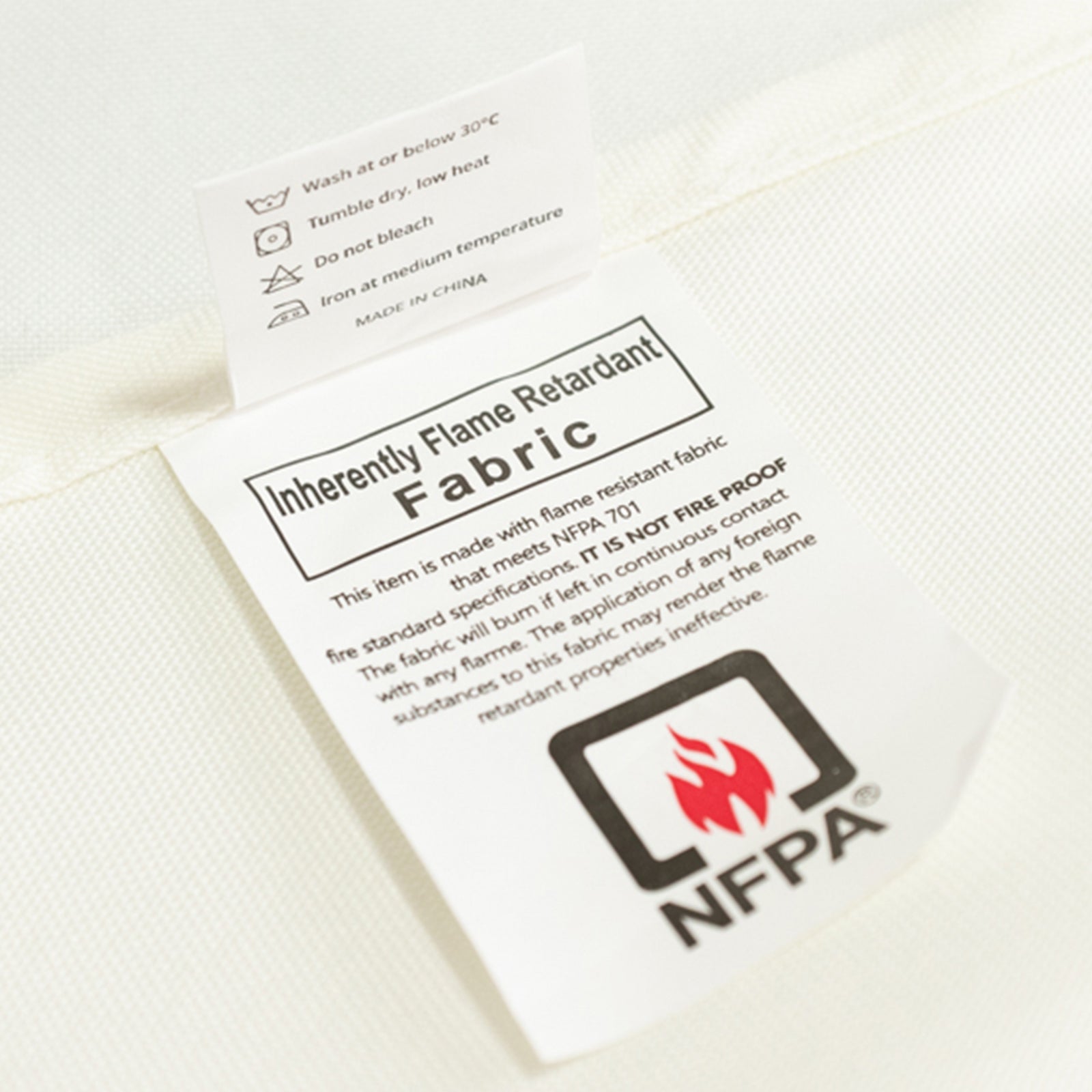 Fire Retardant Premium Polyester 90" Round Tablecloth Ivory - High - Performance Table Cover - Bell Racket Store