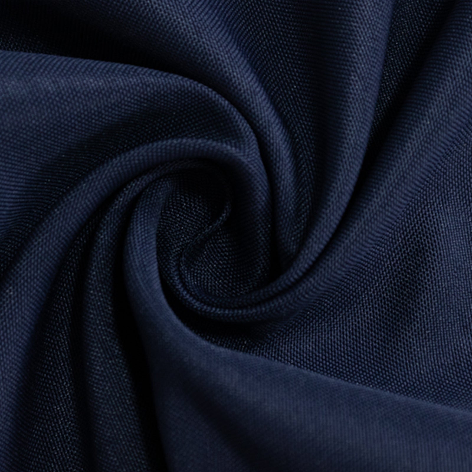 Fire Retardant Premium Polyester 90" Round Tablecloth Navy Blue - High - Performance Table Cover - Bell Racket Store