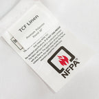 Fire Retardant Premium Polyester 90" Round Tablecloth White - Stylish High - Performance Table Cover for Large Gatherings - Bell Racket Store