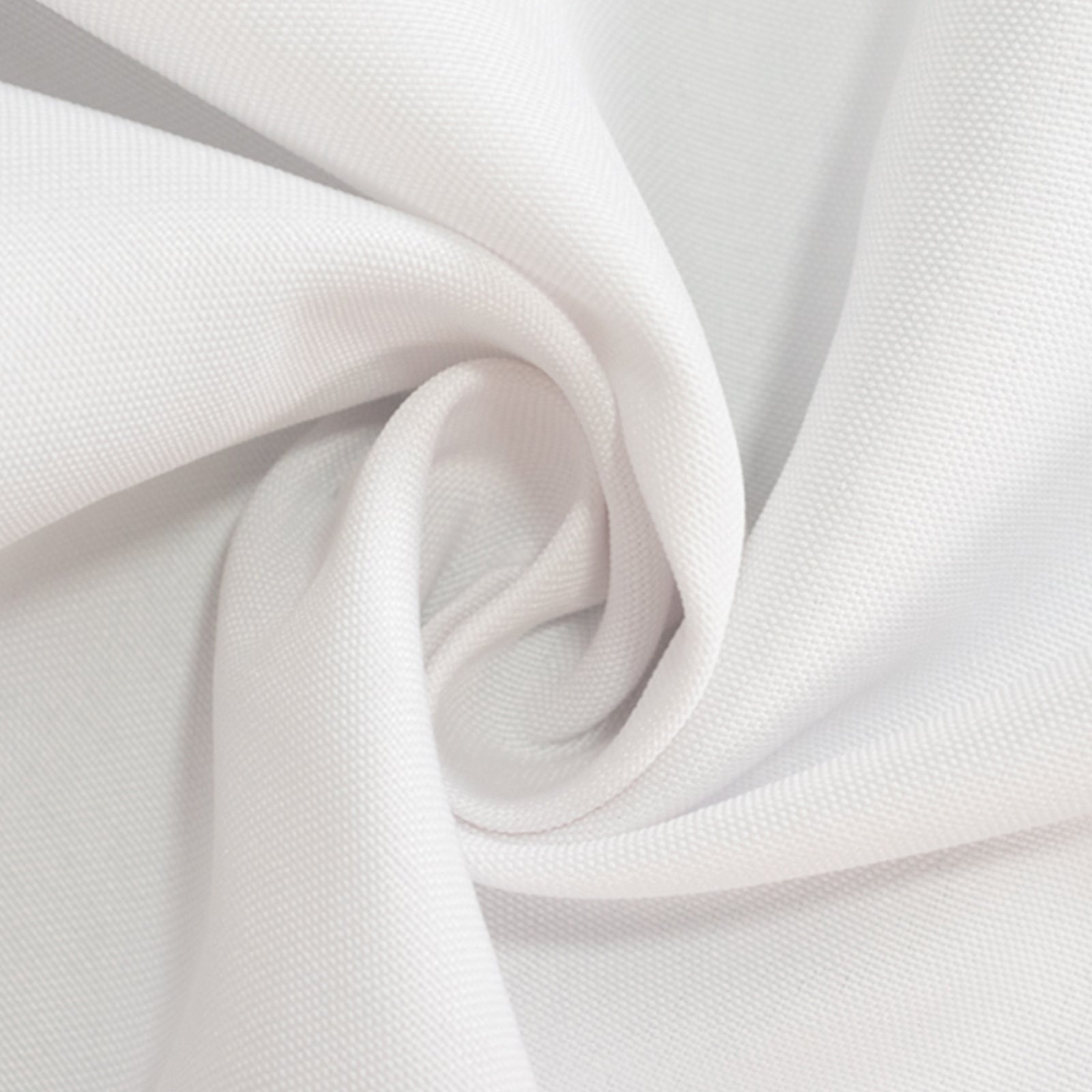 Fire Retardant Premium Polyester 90" Round Tablecloth White - Stylish High - Performance Table Cover for Large Gatherings - Bell Racket Store