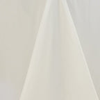 Fire Retardant Premium Polyester 90"x132" Rectangular Tablecloth Ivory - High - Performance Seamless Table Cover - Bell Racket Store