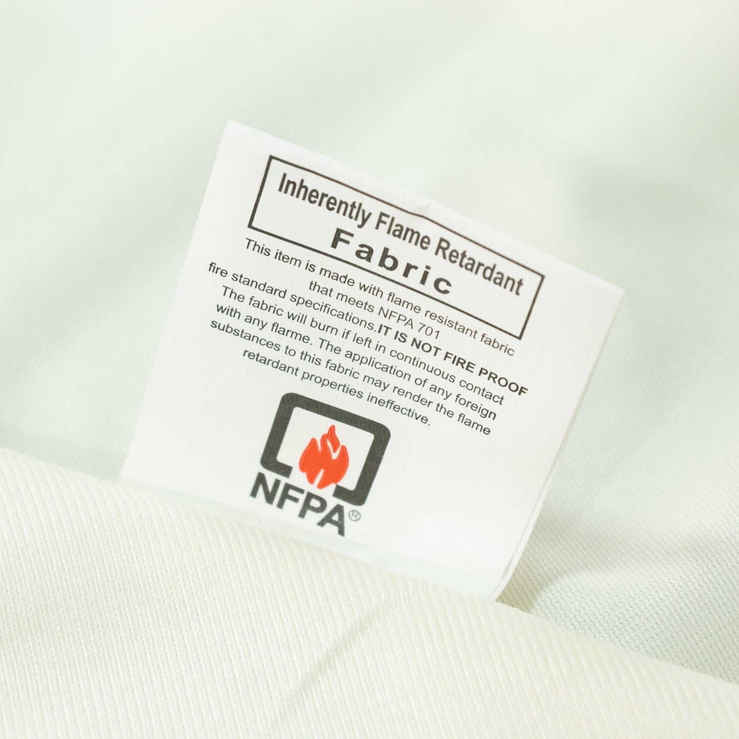 Fire Retardant Scuba Tablecloth â€“ 120" Round Ivory, Wrinkle Free, Stain Resistant, Seamless Polyester Cover - Bell Racket Store