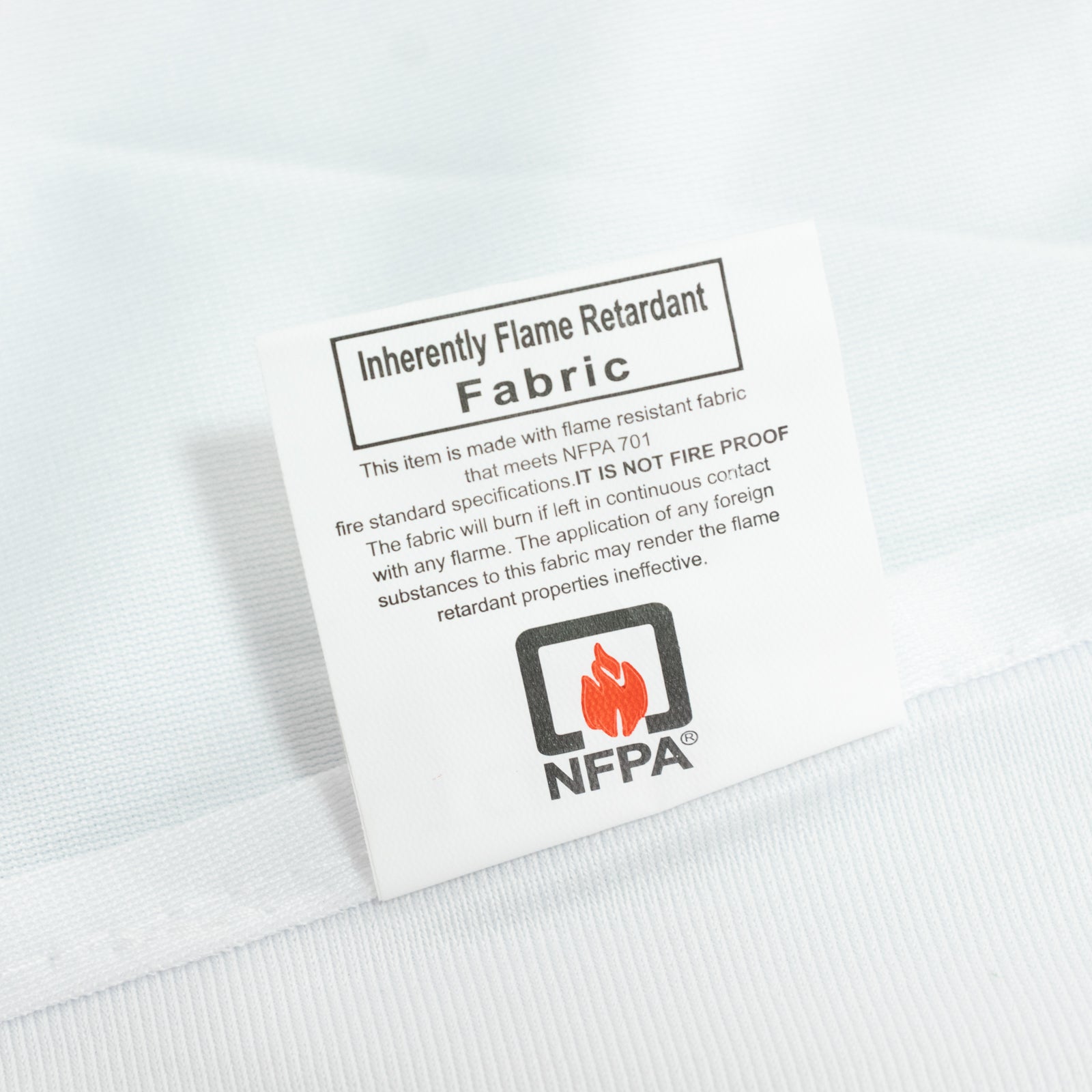 Fire Retardant Scuba Tablecloth â€“ 120" Round White, Wrinkle Free, Stain Resistant, Seamless Polyester Cover - Bell Racket Store