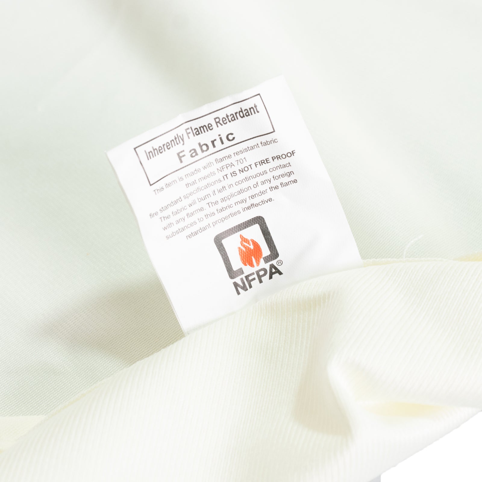 Fire Retardant Scuba Tablecloth â€“ 90" Round Ivory, Wrinkle Free, Stain Resistant Polyester Cover - Bell Racket Store