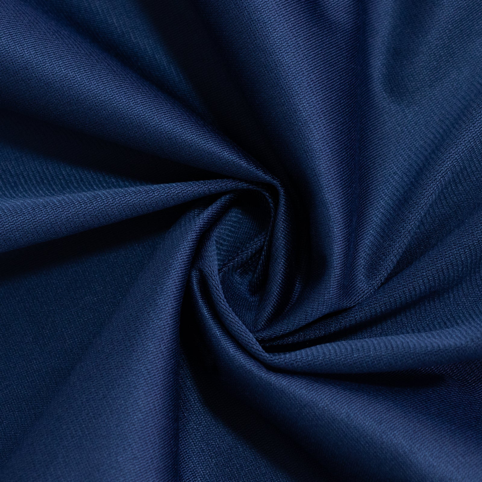 Fire Retardant Scuba Tablecloth â€“ 90" Round Navy Blue, Wrinkle Free, Stain Resistant Polyester Cover - Bell Racket Store