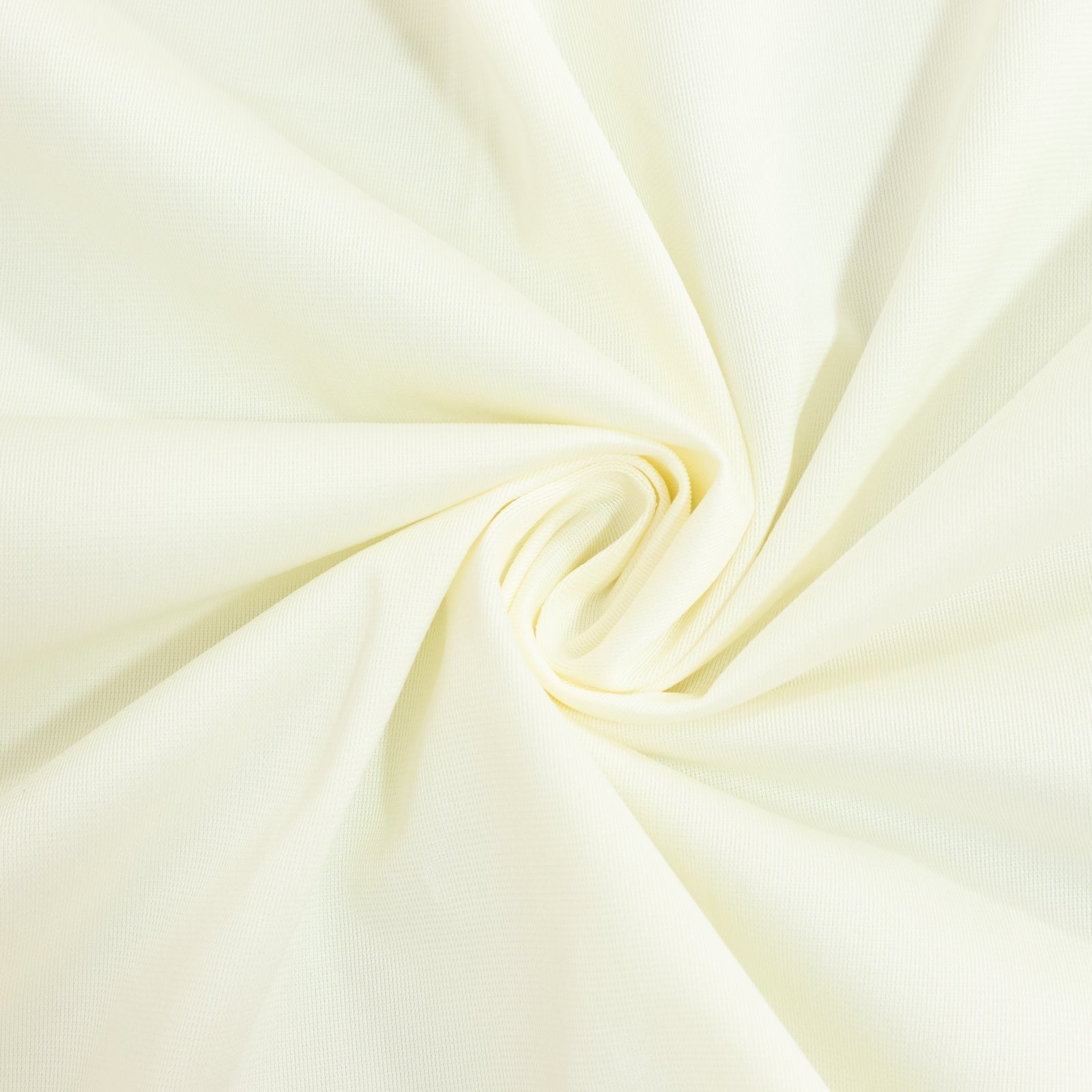 Fire Retardant Scuba Tablecloth â€“ 90"x156" Rectangle Ivory, Wrinkle Free, Stain Resistant, Seamless Polyester Cover - Bell Racket Store