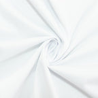 Fire Retardant Scuba Tablecloth â€“ 90"x156" Rectangle White, Wrinkle Free, Stain Resistant, Seamless Polyester Cover - Bell Racket Store