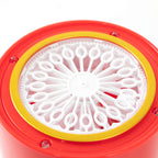 Fireworks Bubble Machine with RGB Lights and Realistic Sound â€“ 8.5â€ Automatic Bubble Blower for Kids, 20 holes 240ml Solution - Bell Racket Store