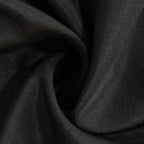 Fitted Polyester 48"x24"x30" Rectangle Tablecloth Black - Durable and Sleek for Events - Bell Racket Store