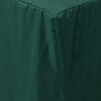 Fitted Polyester 72"x30" Rectangle Tablecloth Hunter Emerald Green - Durable Table Cover - Bell Racket Store