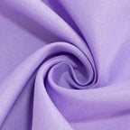 Fitted Polyester 72"x30" Rectangle Tablecloth Lavender Lilac - Durable Table Cover - Bell Racket Store